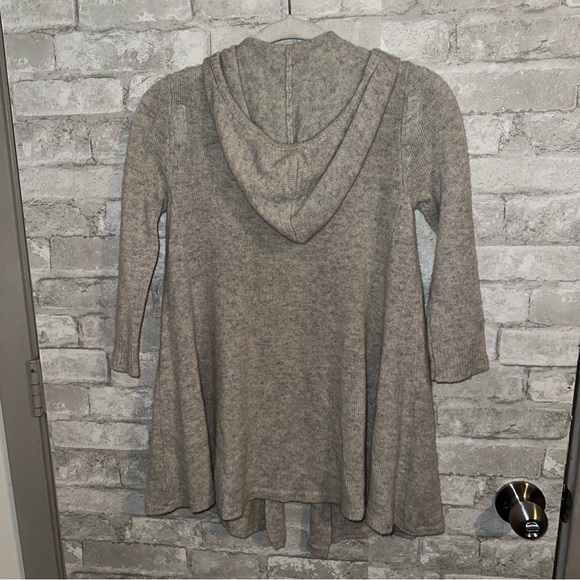 Minnie rose cashmere hooded cardigan sz XS #F2 - Picture 2 of 4